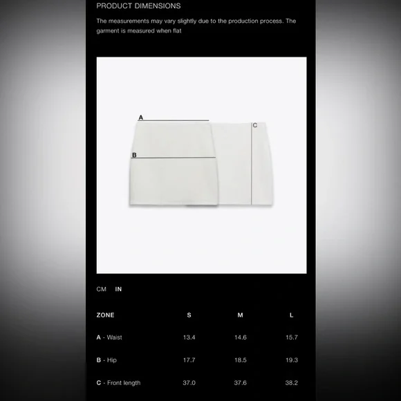 Zara BLOGGERS FAVORITE MIXED PLEATED KNIT SKIRT - Picture 6 of 6